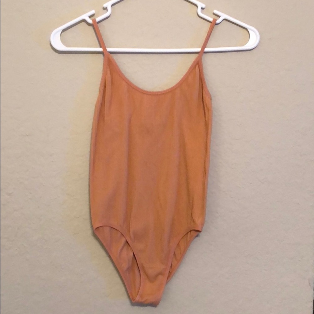 Peach Body Suit